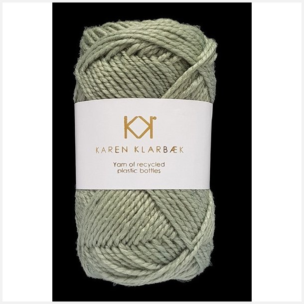 Karen Klarbk Recycled Bottle Yarn - Light Sage